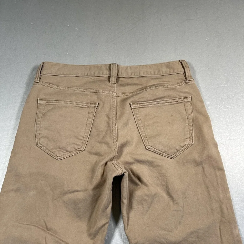 Banana Republic Jeans‎ Mens 29x30 Khaki Twill Traveler Athletic Tapered Stretch